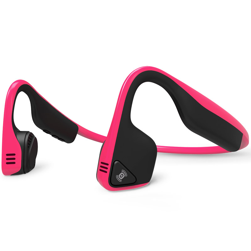 AfterShokz Trekz Titanium - Bone Conduction Bluetooth Wireless Headphones - Pink