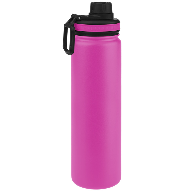 Tempercraft Insulated Water Bottle 22oz Sport - Pink