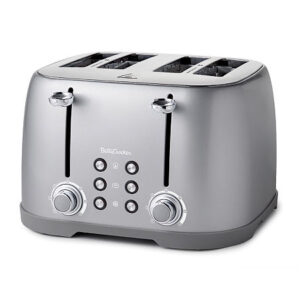 Betty Crocker 4 - Slice Toaster, One Size, Silver
