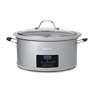 Betty Crocker 6 Qt Slow Cooker, One Size, Silver