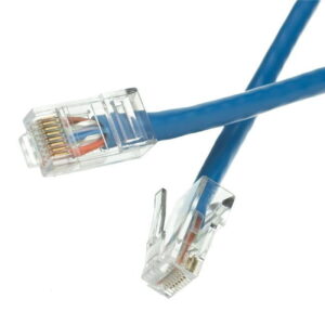 1 ft. Cat6 White Ethernet Patch Cable - Bootless