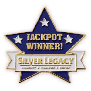 1 in. Soft Enamel Lapel Pin - Brass - Pack of 150