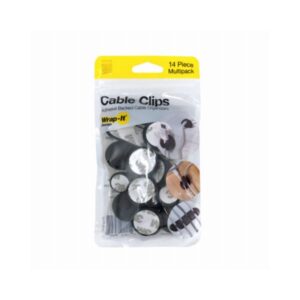 118792 Assorted Cable Clip Black