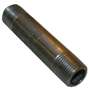 209799 0.375 x 5 in. Stainless Steel Pipe Nipple