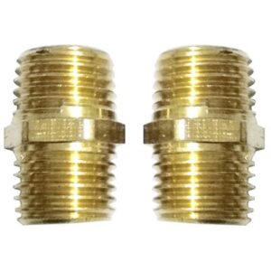 239188 0.25 in. NPT Male Master Mechanic Hex Coupling, Pack of 2