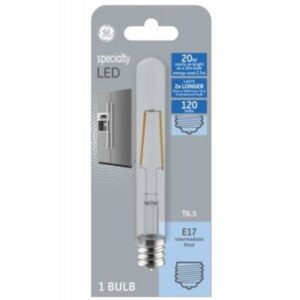 275321 2.5W Intermediate Base LED Specialty Bulb, Clear