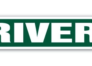 4 x 18 in. River Street Sign