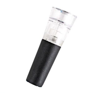 6026571 Vacuum Pump Wine Stopper - Black & Clear