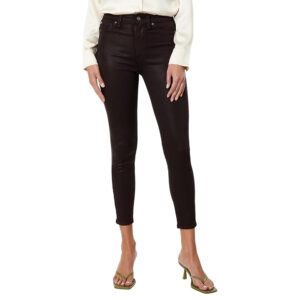 7 For All Mankind High-Waisted Ankle Skinny in Chocolate Coatd (Chocolate Coatd) Women's Jeans