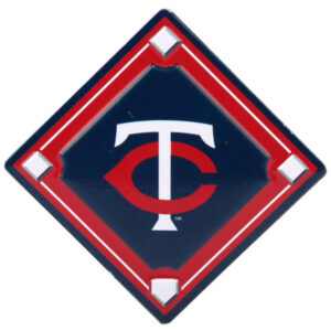 90183522-S MLB Minnesota Twins Baseball Diamond Logo Magnet