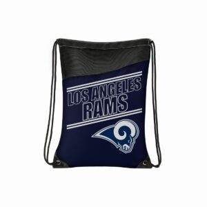 9060414019 Los Angeles Rams Incline Style Backsack - 16 x 13.5 in.