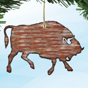 99212-M Buffalo Wooden Magnet Wall Decor