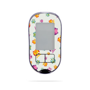 ACCAVPL-Owls Accu-Chek Aviva Plus Case Skin - Owls