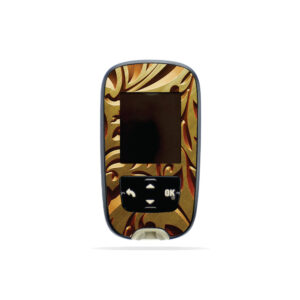 ACCGU-Mosaic Gold Accu-Chek Guide Skin - Mosaic Gold