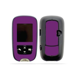 ACCGU-Solid Purple Skin Decal Wrap for Accu-Chek Guide Sticker - Solid Purple