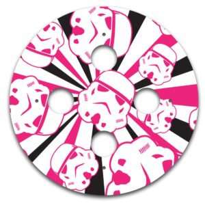 AMEDOT3-Pink Trooper Storm Skin for Amazon Echo Dot 3rd Generation - Pink Trooper Storm