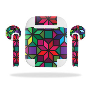 APAIPO-Stained Glass Window Skin Decal Wrap for Disney Magic Band - Toy Space Blocks