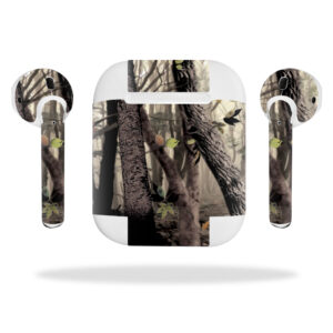 APAIPO-Tree Camo Skin Decal Wrap for Apple AirPods Sticker - Tree Camo