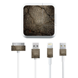 APIPADCH-Cracked Skin for Apple iPad Charge Kit Wrap Cover Sticker - Cracked
