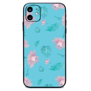 APIPH11-Water Flowers Skin Decal Wrap for Apple iPhone 11 Sticker - Water Flowers
