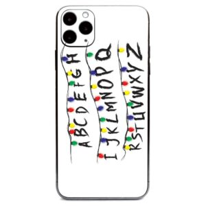APIPH11PR-Stranger Alphabet Skin Decal Wrap for Apple iPhone 11 Pro Sticker - Stranger Alphabet