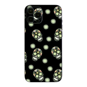 APIPH12PRM-Nighttime Skulls Skin for Apple iPhone 12 Pro Max - Nighttime Skulls