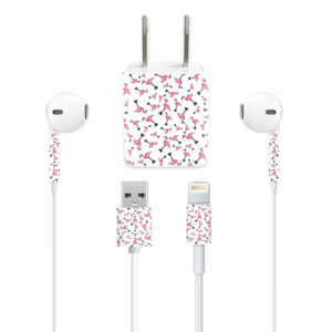 APIPH6CH-Cool Flamingo Skin for Apple iPhone Charge Kit Wrap Cover Sticker - Cool Flamingo