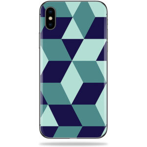 APIPHX-Geo Tile Skin for Apple iPhone X - Geo Tile