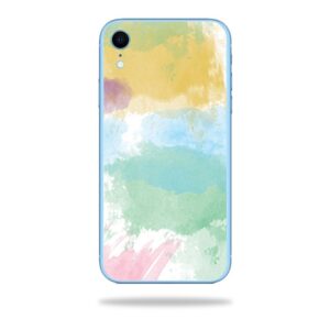 APIPHXR-Watercolor White Skin Decal Wrap for Apple iPhone XR Sticker - Watercolor White