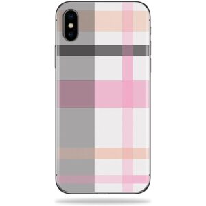 APIPHXS-Plaid Skin Decal Wrap for Apple iPhone XS Sticker - Plaid