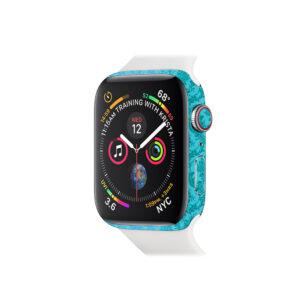 APW440-Blue Vintage Skin for Apple Watch Series 4 40 mm - Blue Vintage