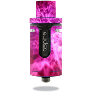 ASPCLEXO-Red Mystic Flames Skin for Aspire Cleito Exo Tank - Red Mystic Flames