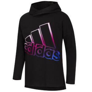 Adidas Girls' Long Sleeve Hooded Tee