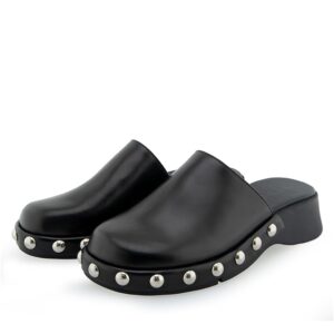 Aerosoles Faye (Black Leather) Women's Slippers