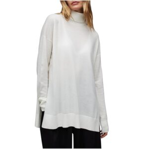 AllSaints Gala Merino Jumper (Chalk White) Women's Clothing