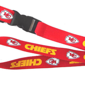 Aminco International NFL Kansas City Chiefs Lanyard - Gold