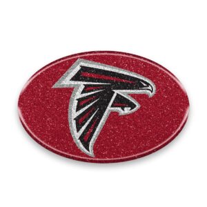 Atlanta Falcons Auto Emblem - Oval Color Bling