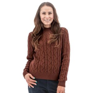 Aventura Clothing Fischer Sweater (Brownout) Women's Clothing