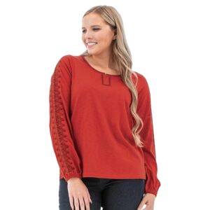Aventura Clothing Kalina Top (Lava Falls) Women's Clothing
