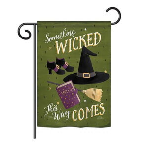BD-HO-G-112082-IP-BO-DS02-US 13 x 18.5 in. Seasonal Halloween Impressions Decorative Vertical Garden Flag - Something Wicked Fall
