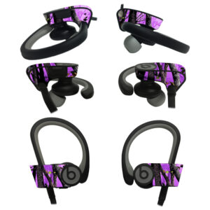 BEPOB2-Purple Tree Camo Skin for Beats Powerbeats2 Headphones - Purple Tree Camo