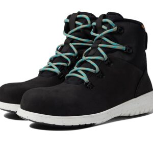 Bogs Cypress Lace Composite Safety Toe (Black Multi) Women's Work Pull-on Boots