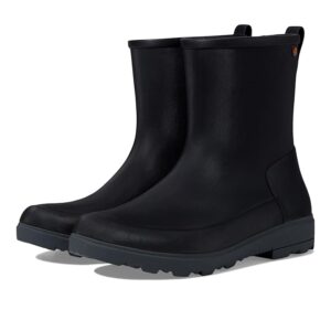 Bogs Kids Holly Jr Mid (Toddler/Little Kid/Big Kid) (Black) Kid's Shoes