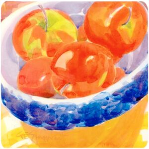 Bowl Of Apples Foam Coasters - Set 4