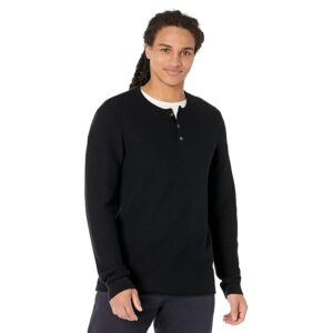 Buffalo David Bitton Wamill (Black) Men's Clothing