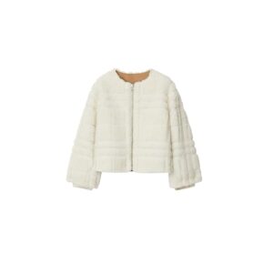 Burberry Kids Freya Jacket (Toddler/Little Kid/Big Kid) (Salt Check) Girl's Coat