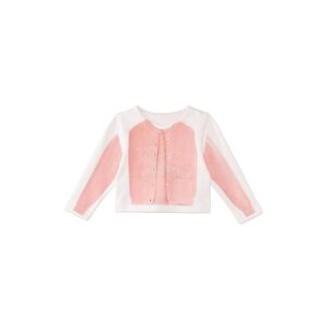 Burberry Kids Mini RCN3 Trompe EKD (Infant/Toddler) (Alabaster Pink) Girl's Clothing