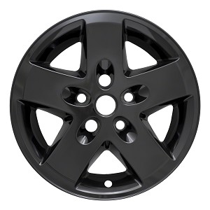 CCI-IMP340BLK 17 in. Wheel Cover for 2007-2018 Jeep Wrangler JK, Black