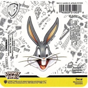 CG31003 2 x 3.25 in. Bugs Bunny Vinyl Decal