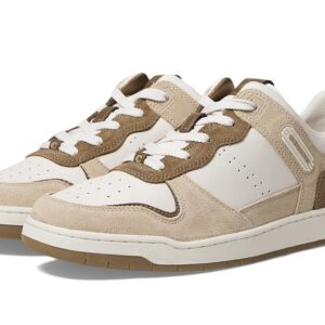 COACH C201 Suede (Chalk/Beechwood 1) Women's Shoes
